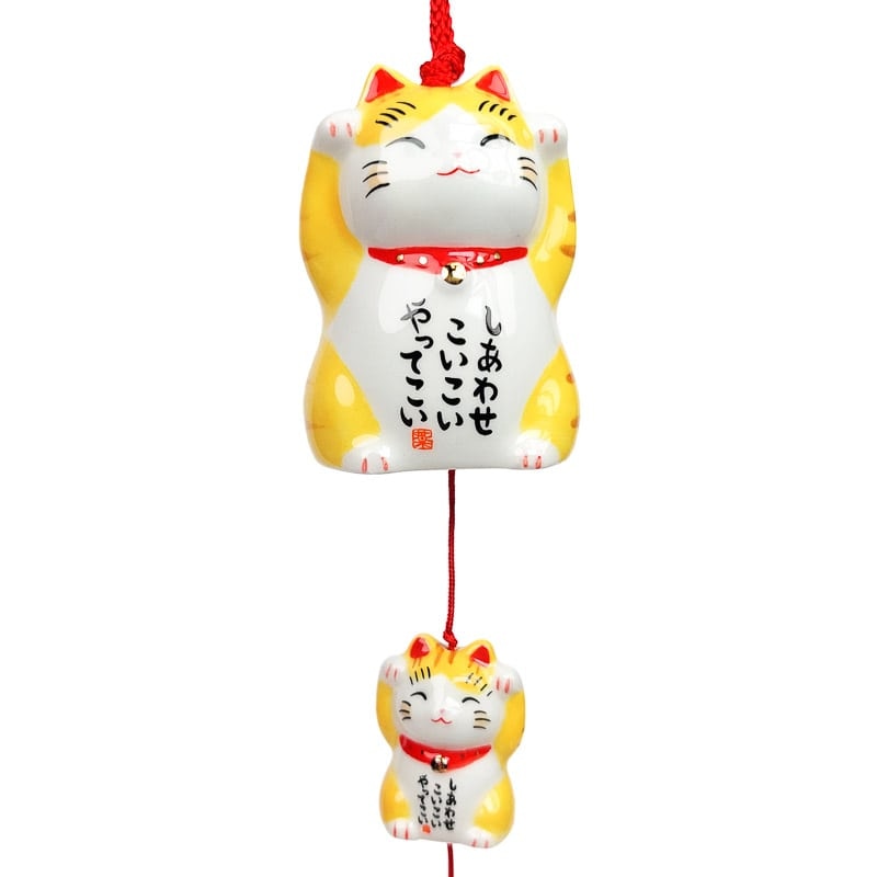 Carillon Japonais Maneki Neko