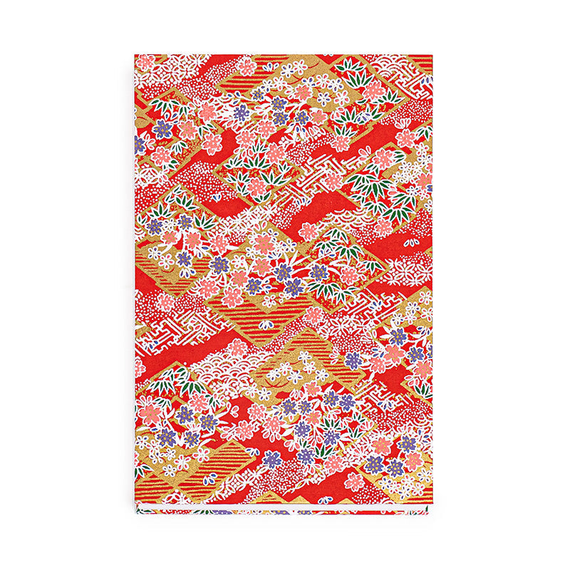 Carnet Japonais Goshuin Mino Washi Rouge