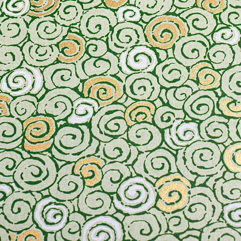 Carnet Japonais Goshuin Mino Washi Uzumaki