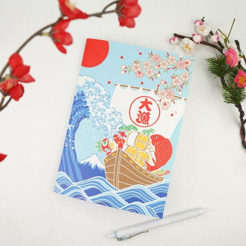 Carnet Japonais Kanagawa & Takarabune