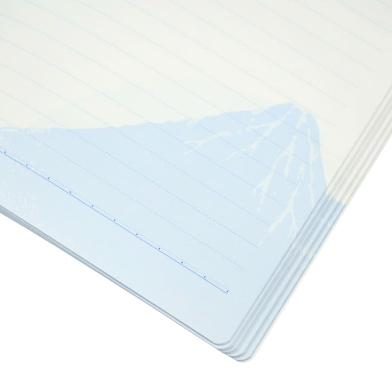 Carnet Japonais Mont Fuji Rouge