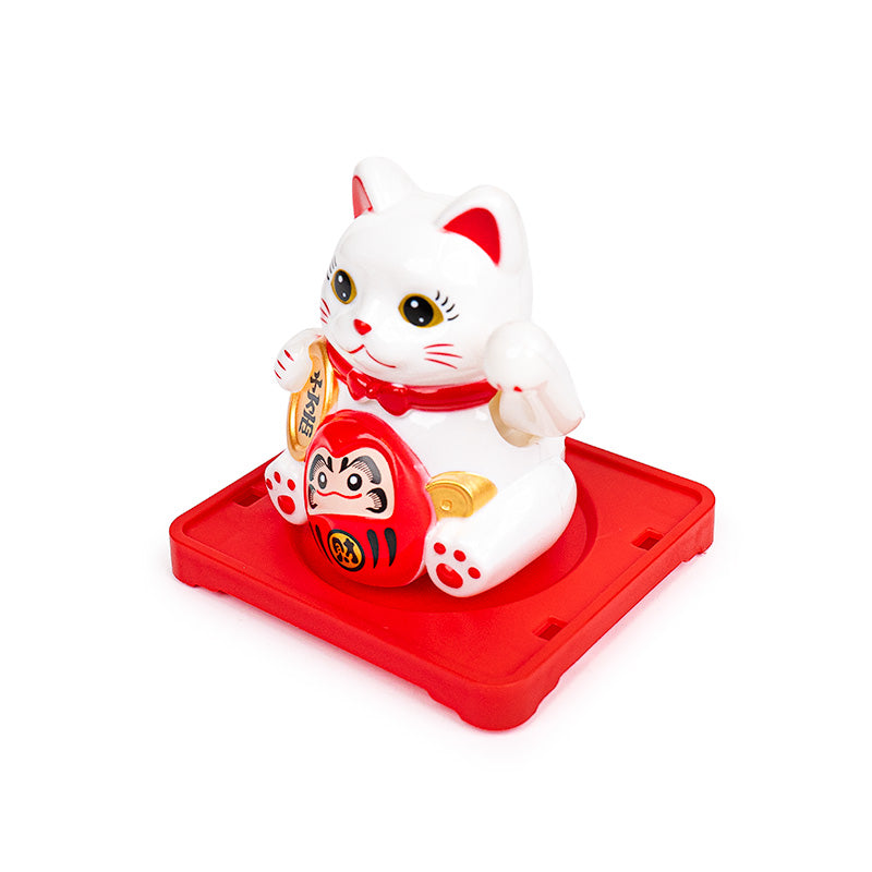 Chat Maneki Neko Solaire Articulé - Daruma