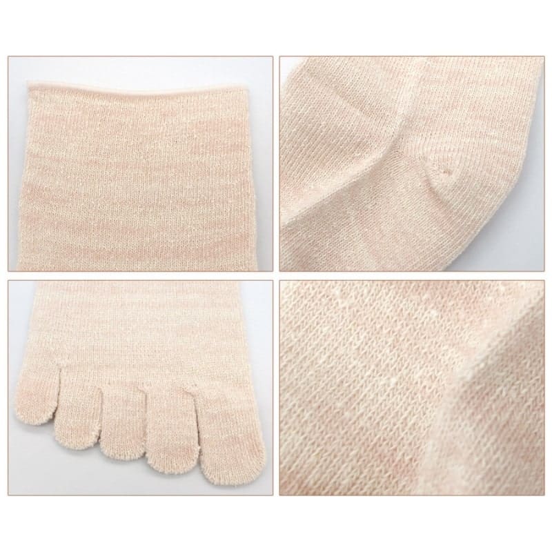 Chaussettes Japonaises 5 Doigts Fibres Naturelles