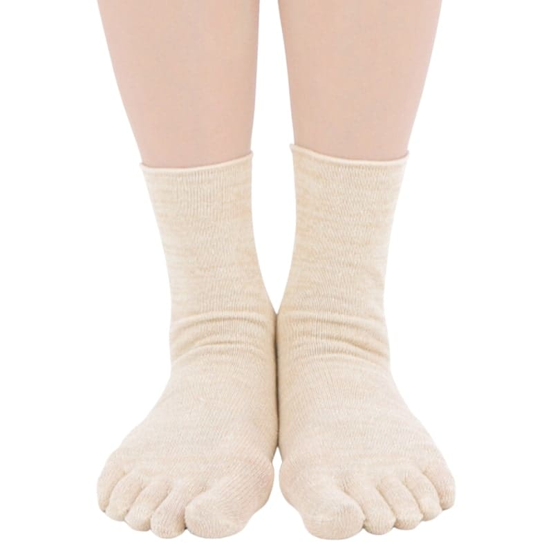 Chaussettes Japonaises 5 Doigts Fibres Naturelles