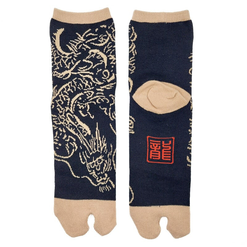 Chaussettes Japonaises Dragon - EU 35-39
