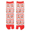 Chaussettes Japonaises Tabi - Motif Maneki Neko (Chat Porte-Bonheur) - Taille 35-39 - 2