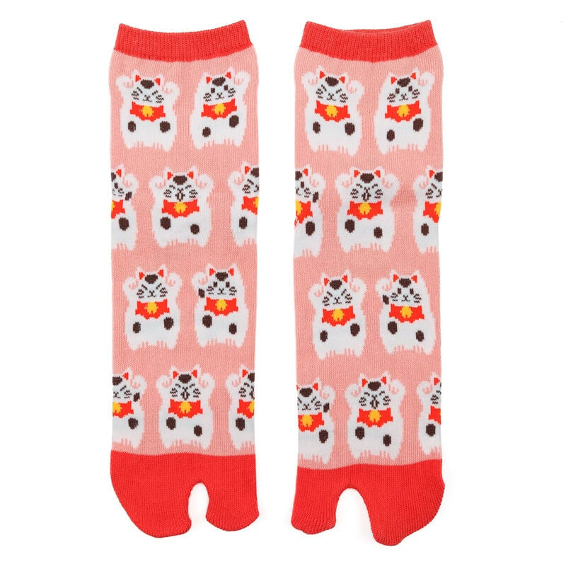 Chaussettes Japonaises Neko - EU 35-39