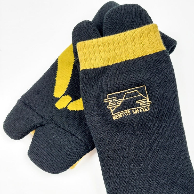 Chaussettes Japonaises Tongs - Noir - EU 37-42