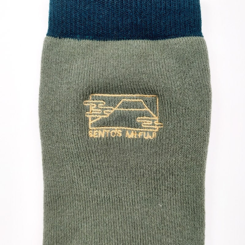 Chaussettes Japonaises Tongs - Vert - EU 37-42