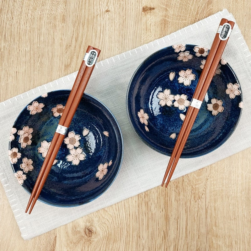 Coffret 2 Bols Japonais Sakura