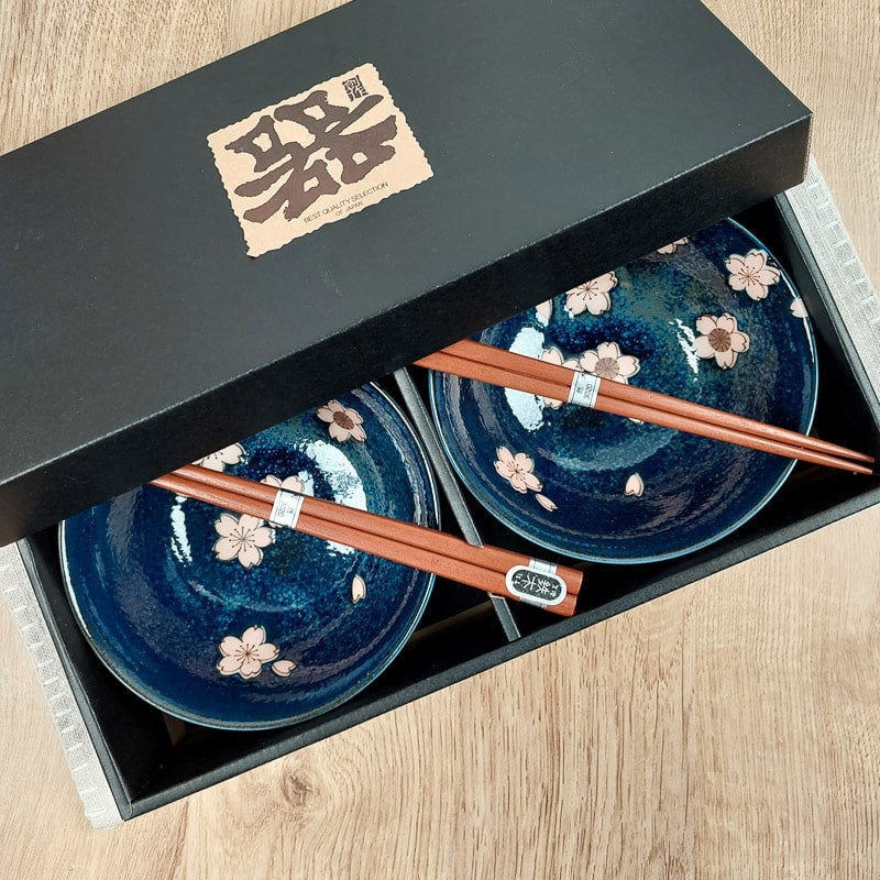 Coffret 2 Bols Japonais Sakura