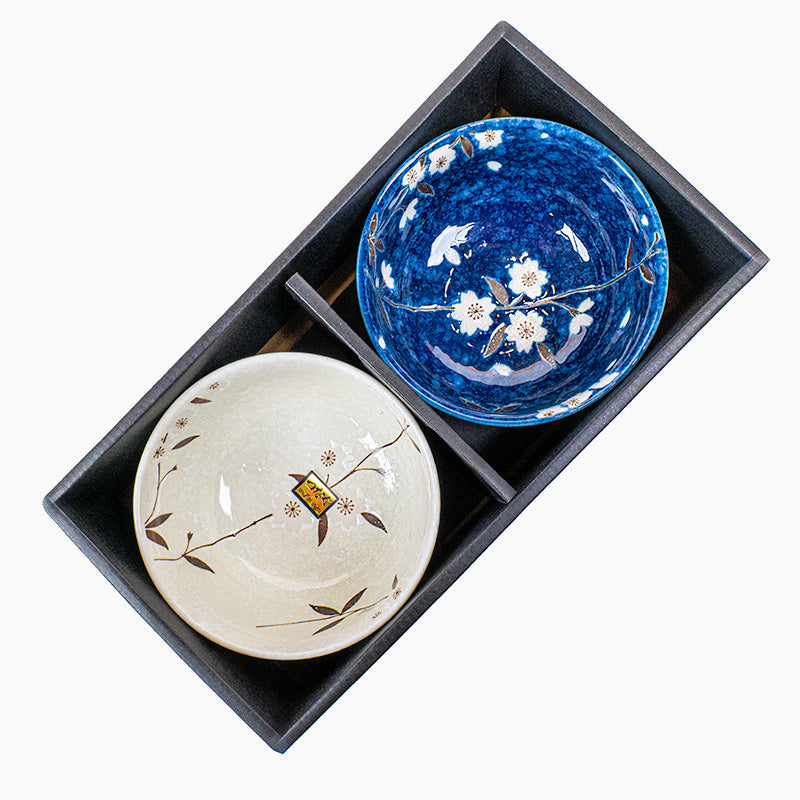 Coffret 2 petits bols Japonais Sakura