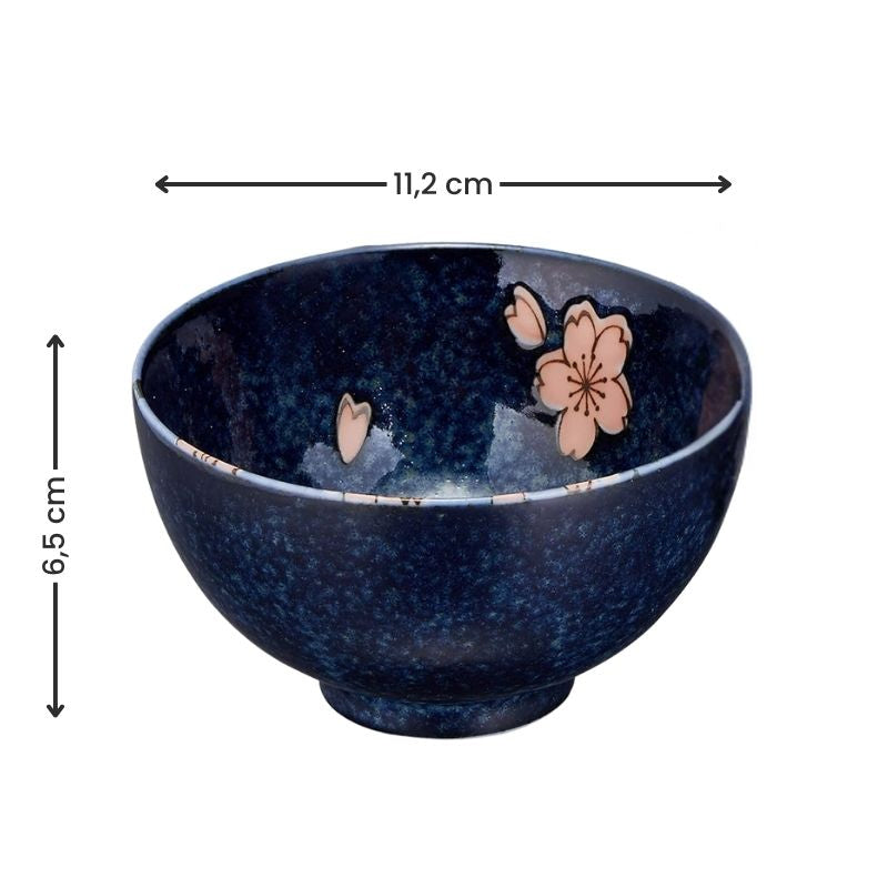 Coffret 5 Bols Japonais Sakura