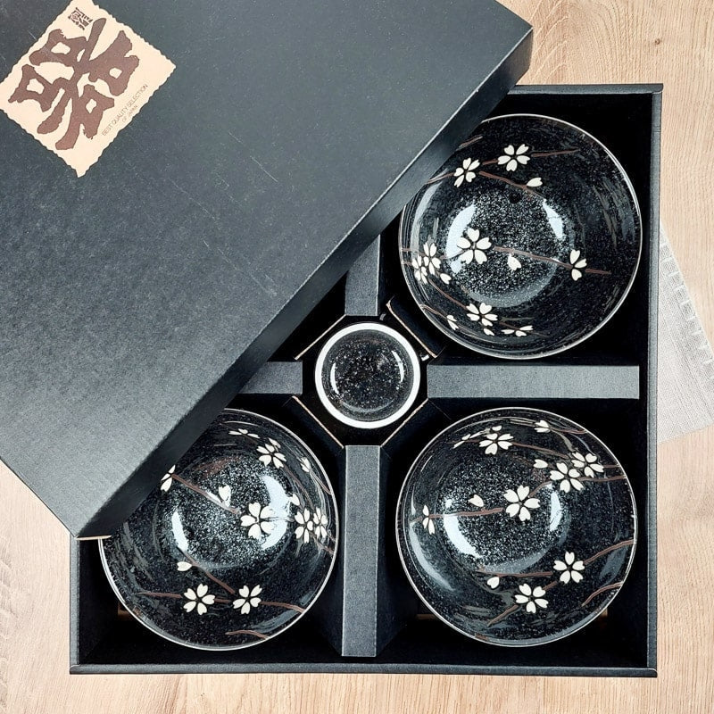 Coffret 5 Bols Japonais Spring