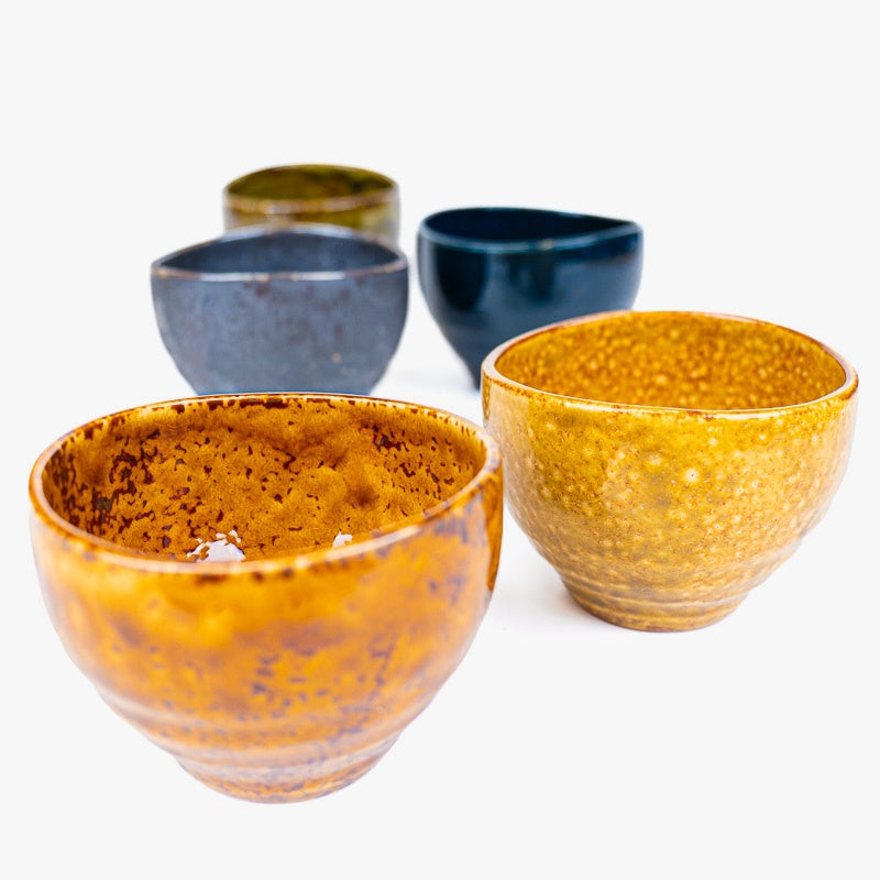 Coffret 5 Tasses Japonaises Hannari