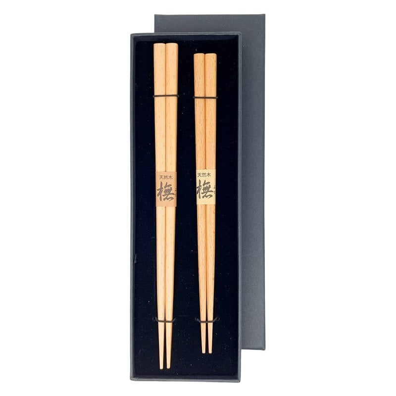 Coffret Baguettes Japonaises Hêtre