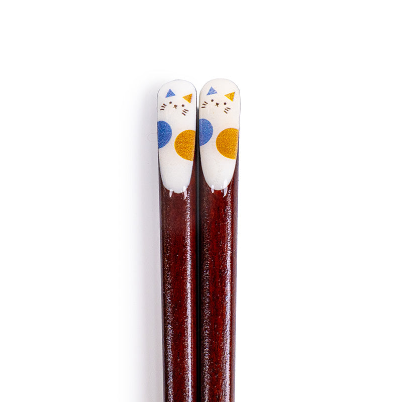 Coffret Baguettes Japonaises & Repose-Baguettes Chat