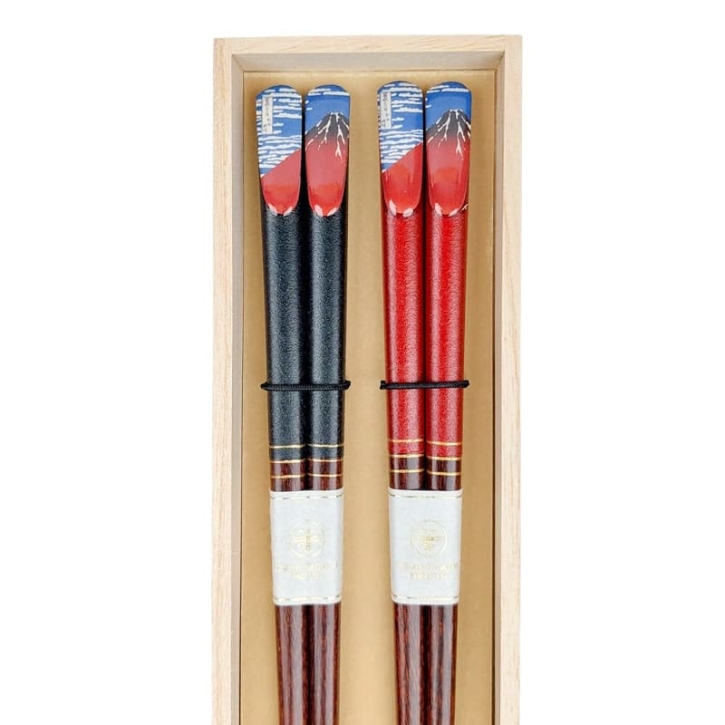 Coffret de Baguettes Mont Fuji Rouge