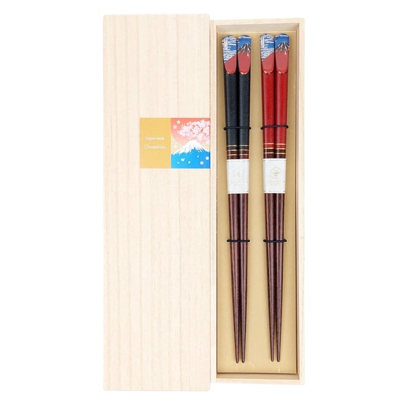 Coffret de Baguettes Mont Fuji Rouge