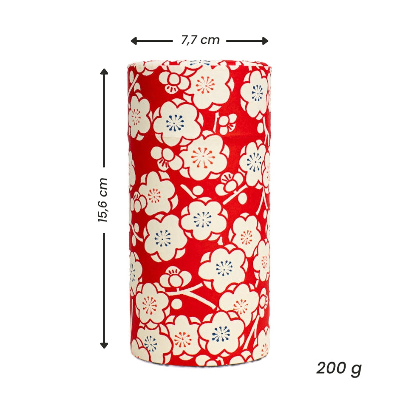 Coffret Deux Boîtes à Thé Papier Washi Ume