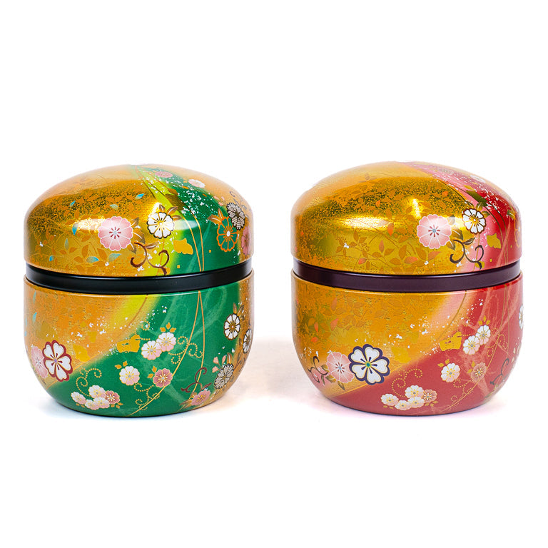 Coffret Deux Boîtes à Thé Rondes