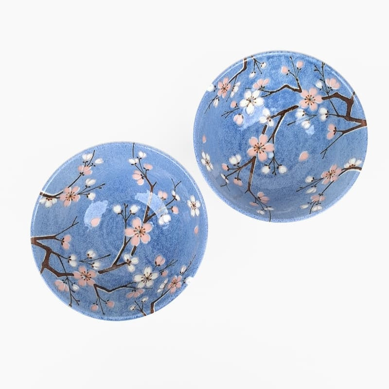 Coffret Petits Bols Japonais Fuji Sakura