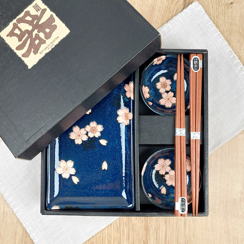 Coffret Service à Sushi Sakura