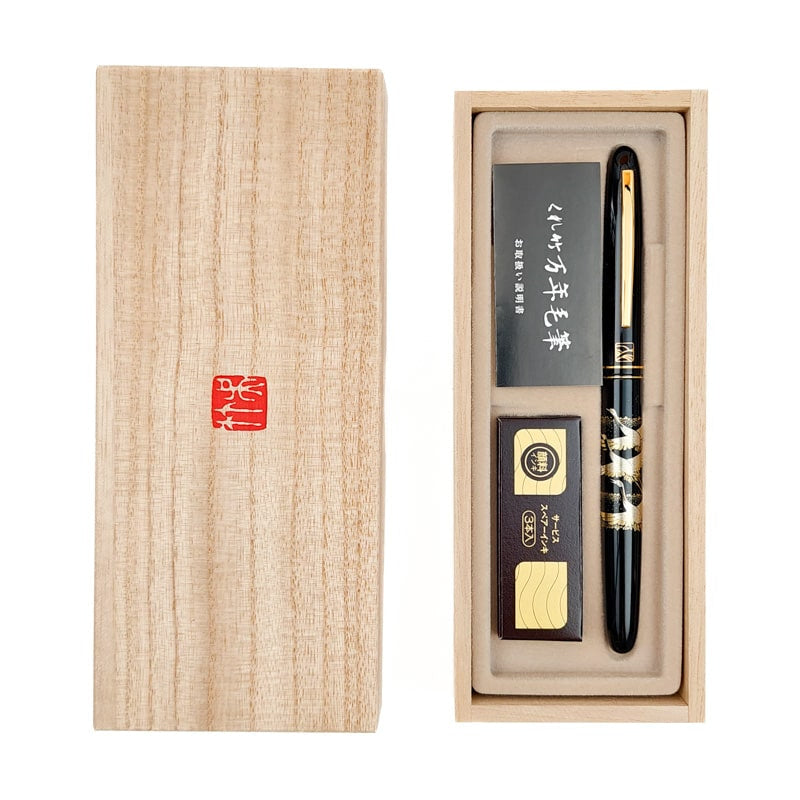 Coffret Stylo Pinceau Japonais Tsuru
