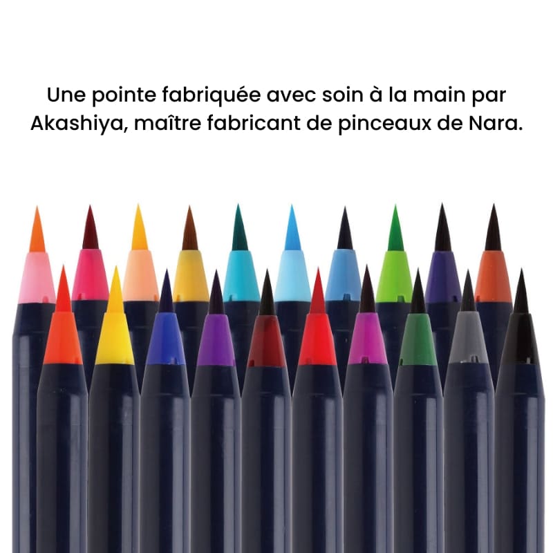Coffret Stylos-Pinceaux Aquarelle SAI
