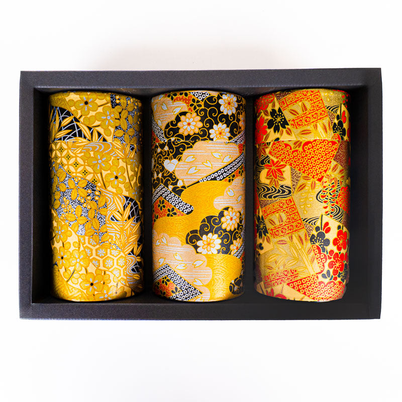 Coffret Trois Boîtes à Thé Kogane