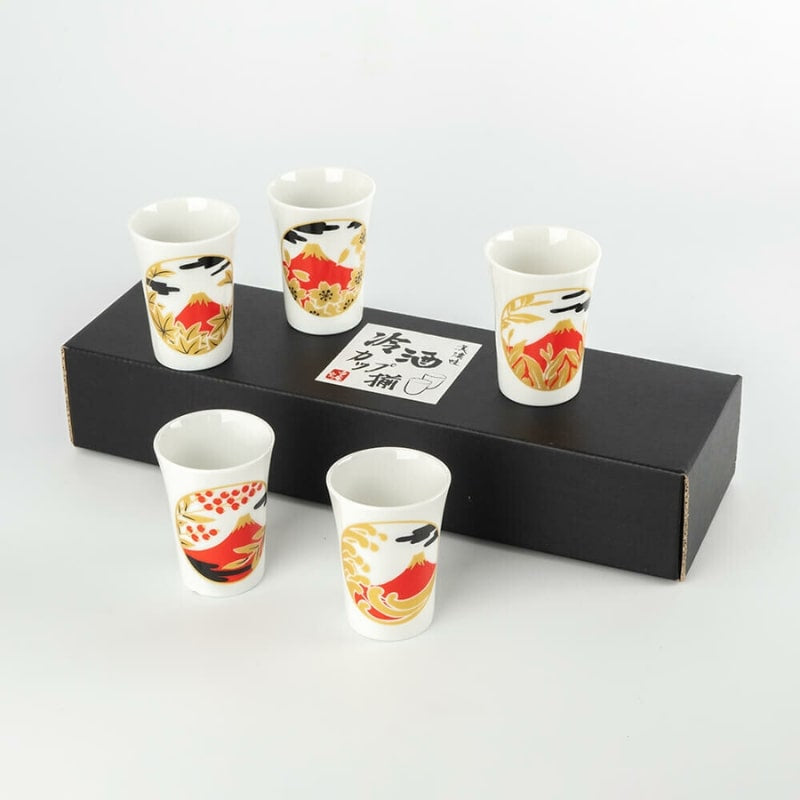 Coffret Verres à Saké Fujisan