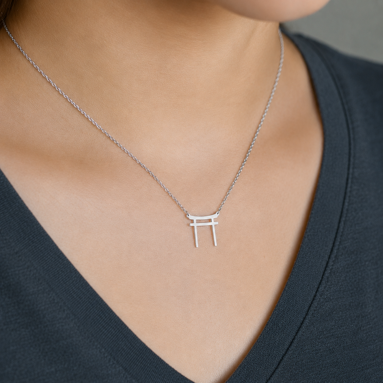 Collier Japonais Porte Torii