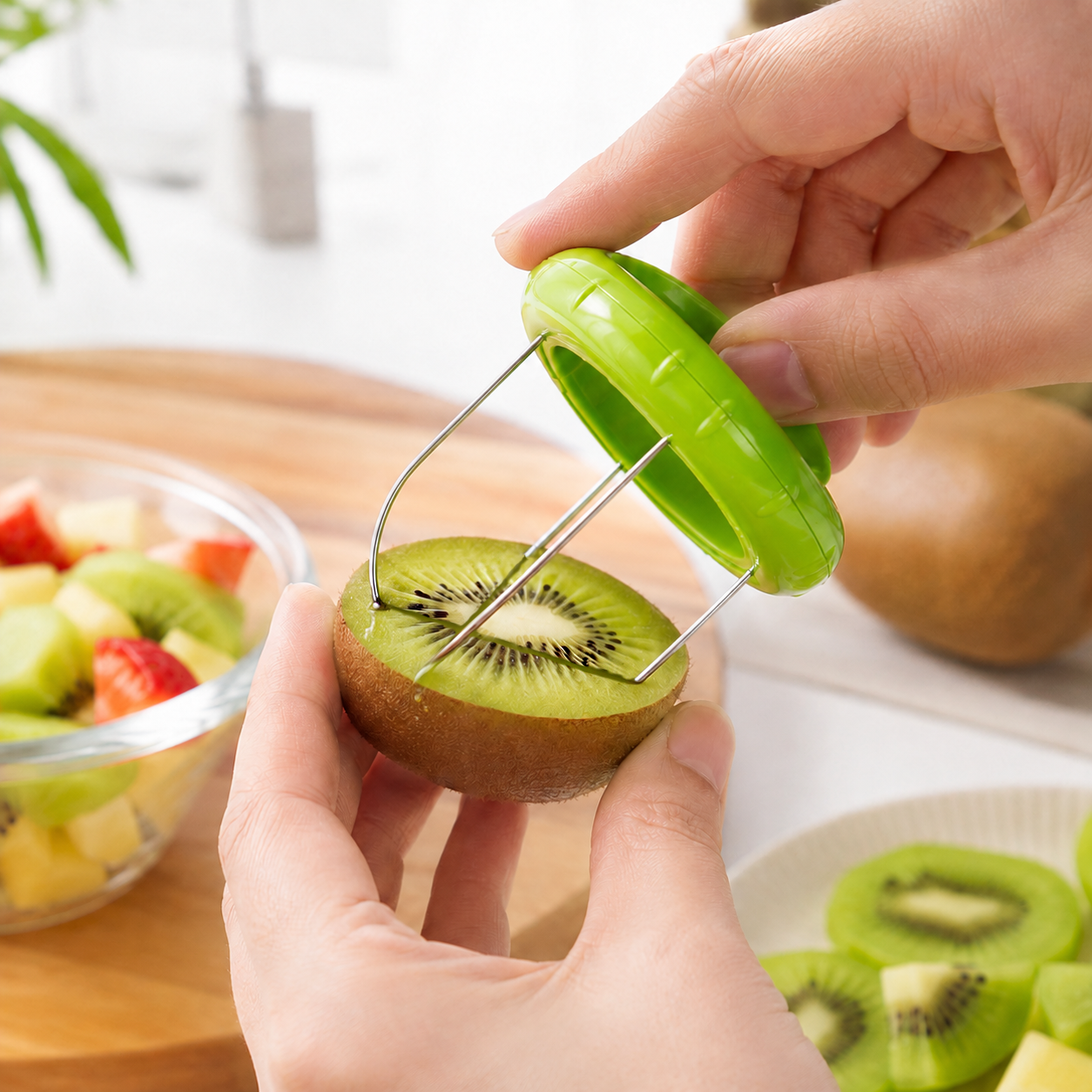 Coupe-Kiwi Japonais 2 en 1