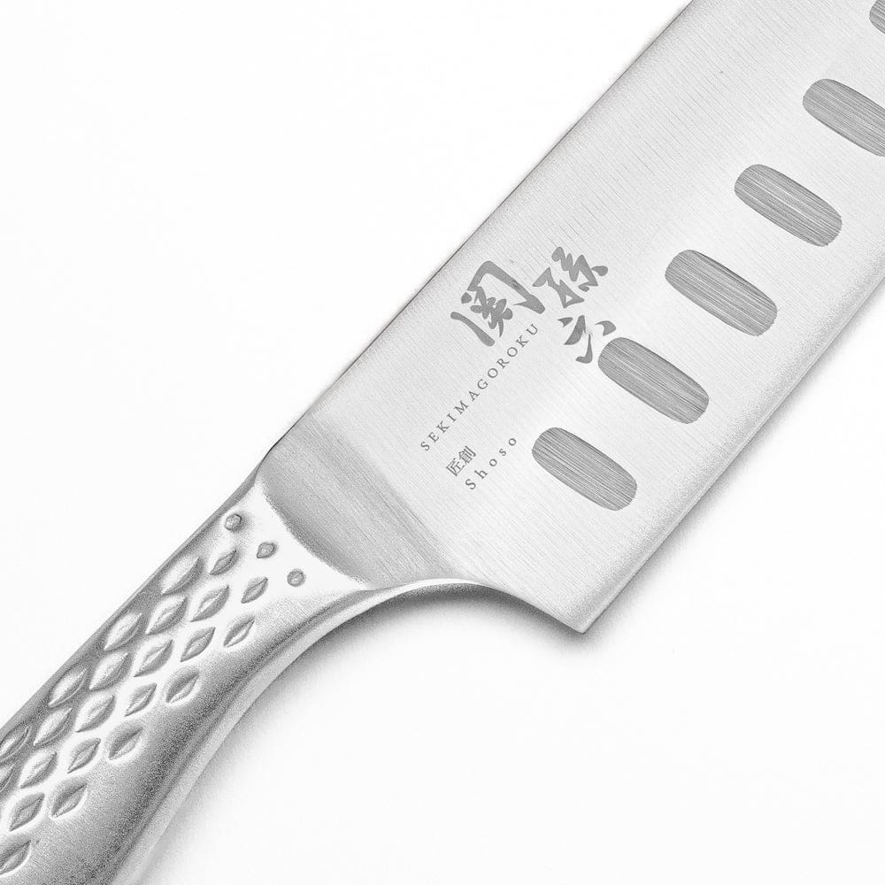 Couteau Santoku Alvéolé Seki Magoroku Shoso 16,5 cm