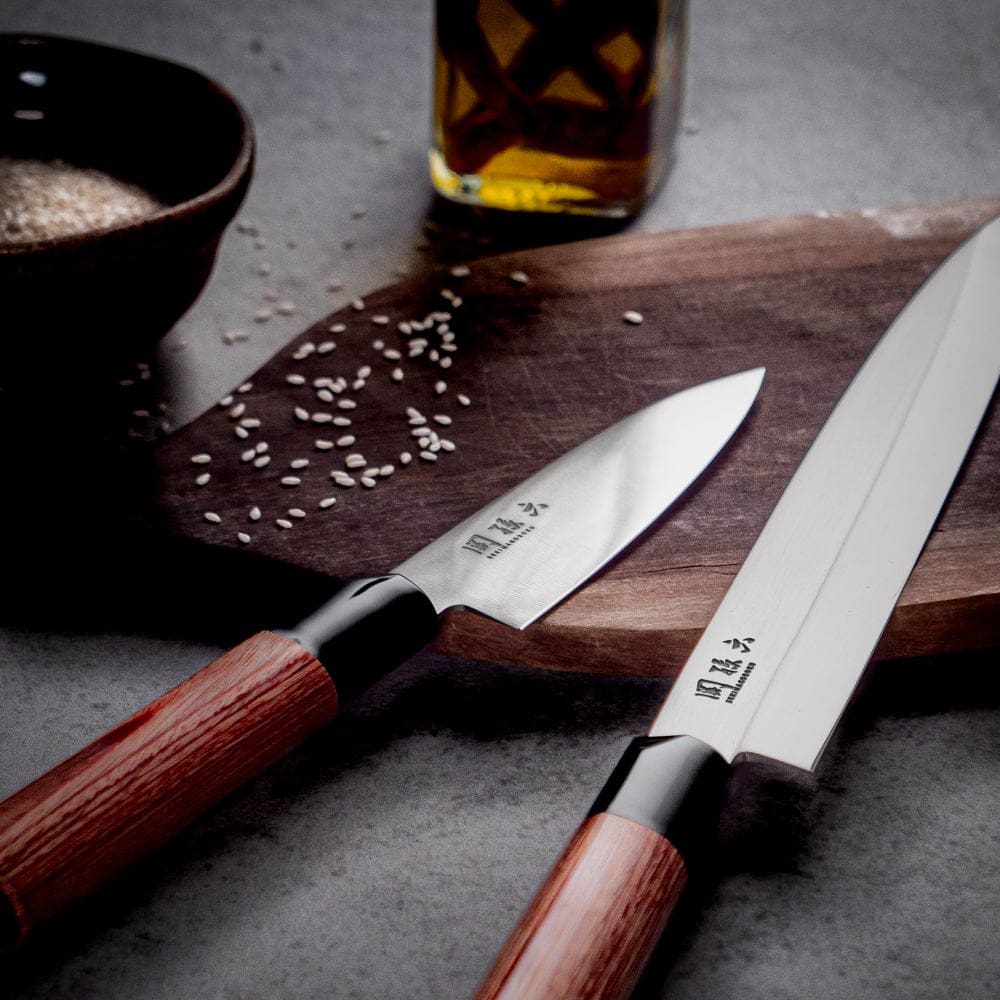 Couteau Yanagiba Seki Magoroku Redwood 21 cm