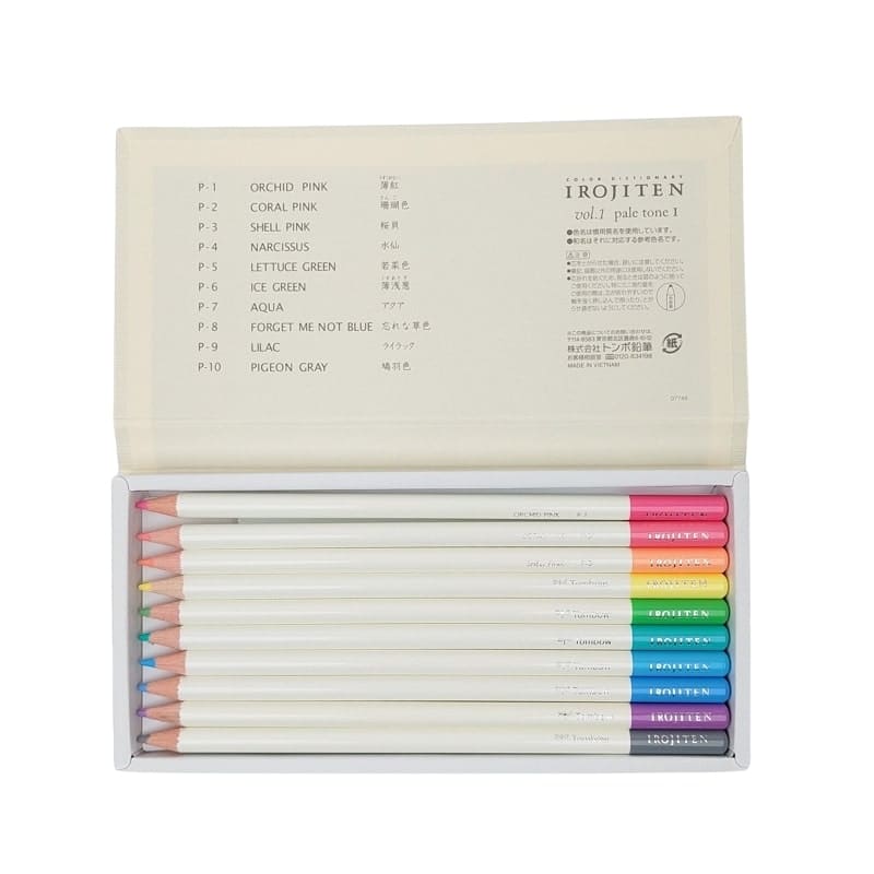 Crayons de Couleur Japonais Irojiten Tome 1