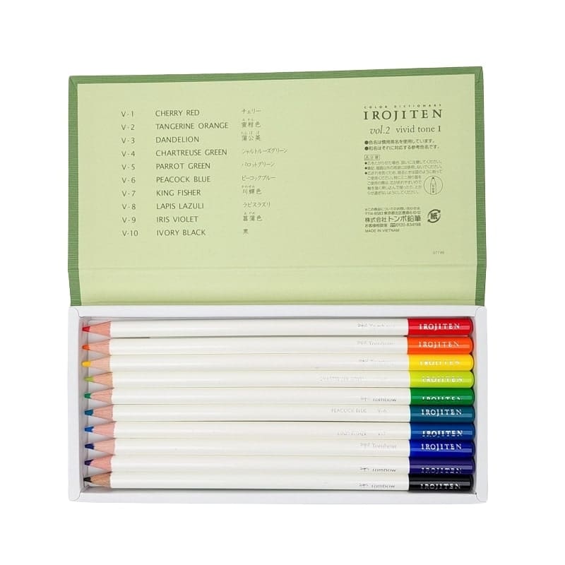 Crayons de Couleur Japonais Irojiten Tome 1