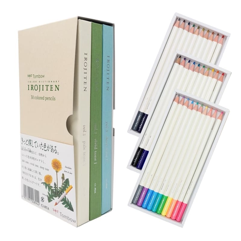 Crayons de Couleur Japonais Irojiten Tome 1