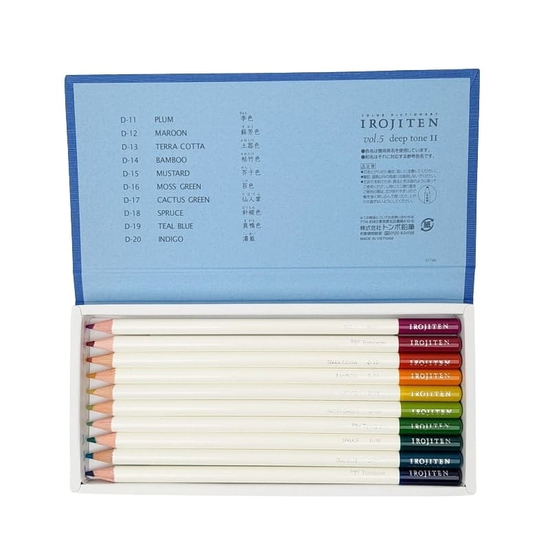 Crayons de Couleur Japonais Irojiten Tome 2