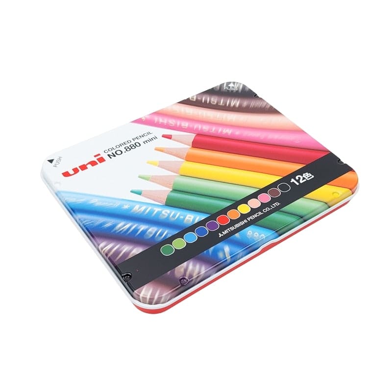 Crayons de Couleur Japonais Uni Mitsubishi 880 Mini
