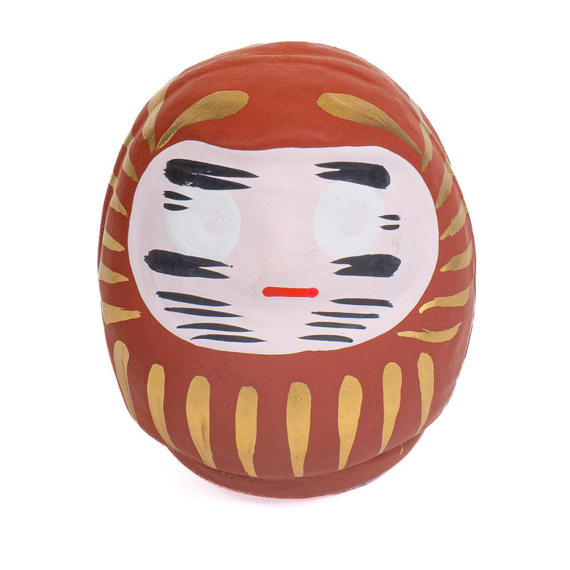 Daruma Japonais 6 cm - Coloris multiples Marron