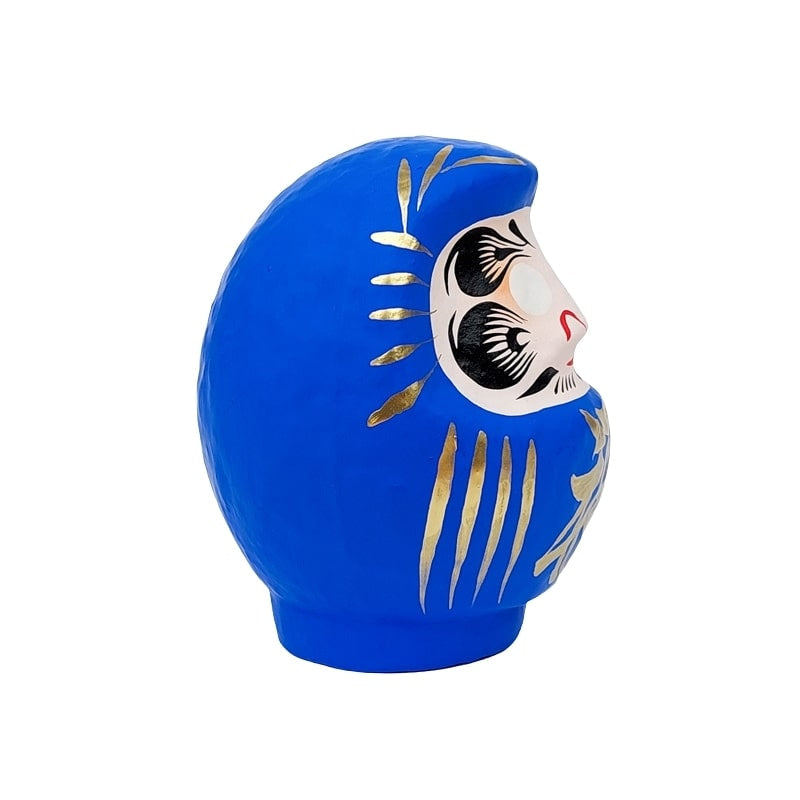 Daruma Japonais Bleu