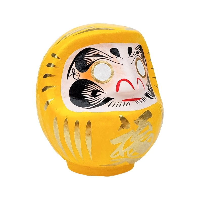 Daruma Japonais Jaune