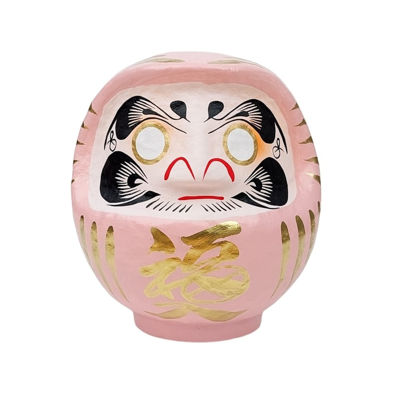 Daruma Japonais Rose - 12 cm