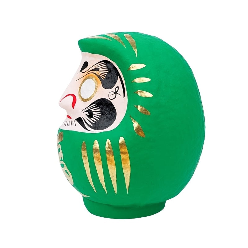 Daruma Japonais Vert