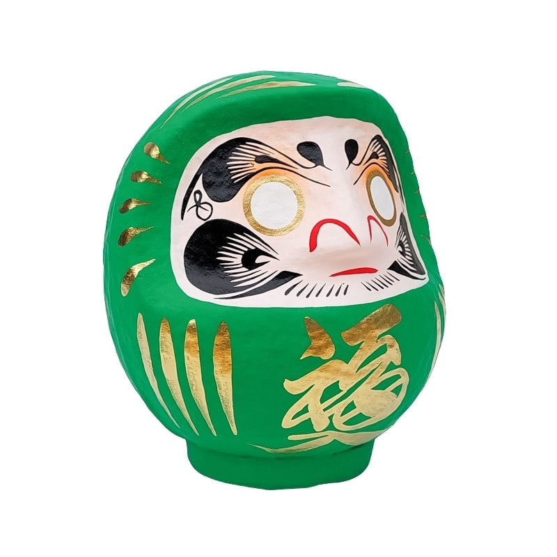 Daruma Japonais Vert