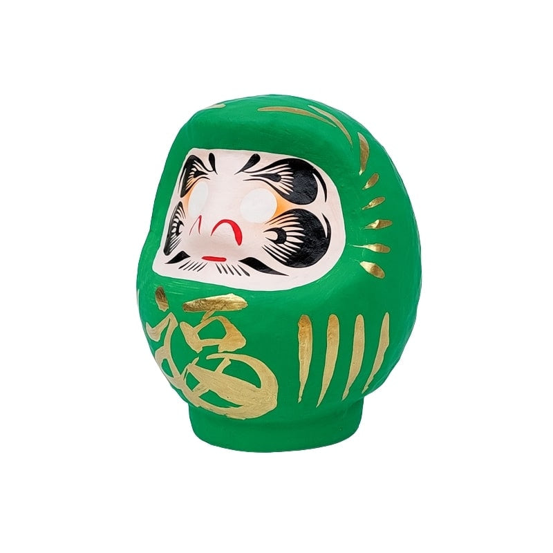 Daruma Japonais Vert
