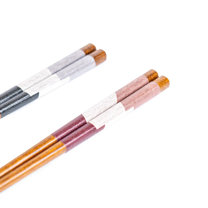 Duo Baguettes Japonaises Uzumaki & Supports