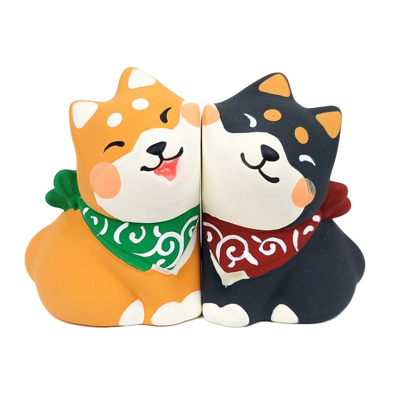 Duo de Figurines Shiba Inu