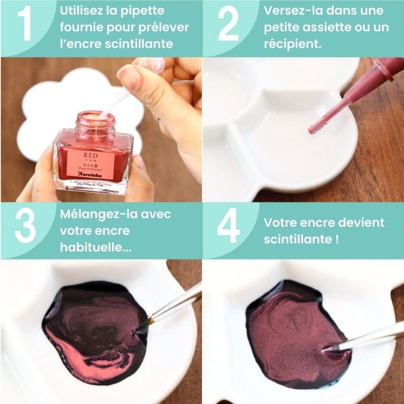 Encre Drop of Shimmer de Kuretake